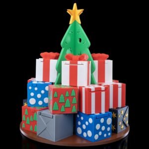 Gift Stack Countdown Tree – 3D Printed Christmas Advent Display