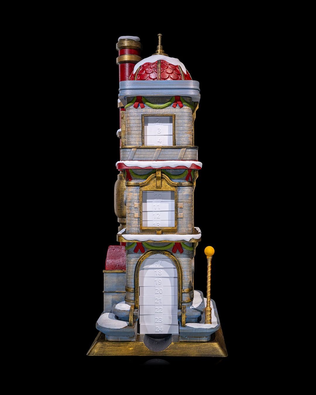 Gift Maker Countdown Tower – 3D Printed Christmas Advent Calendar - Image 2