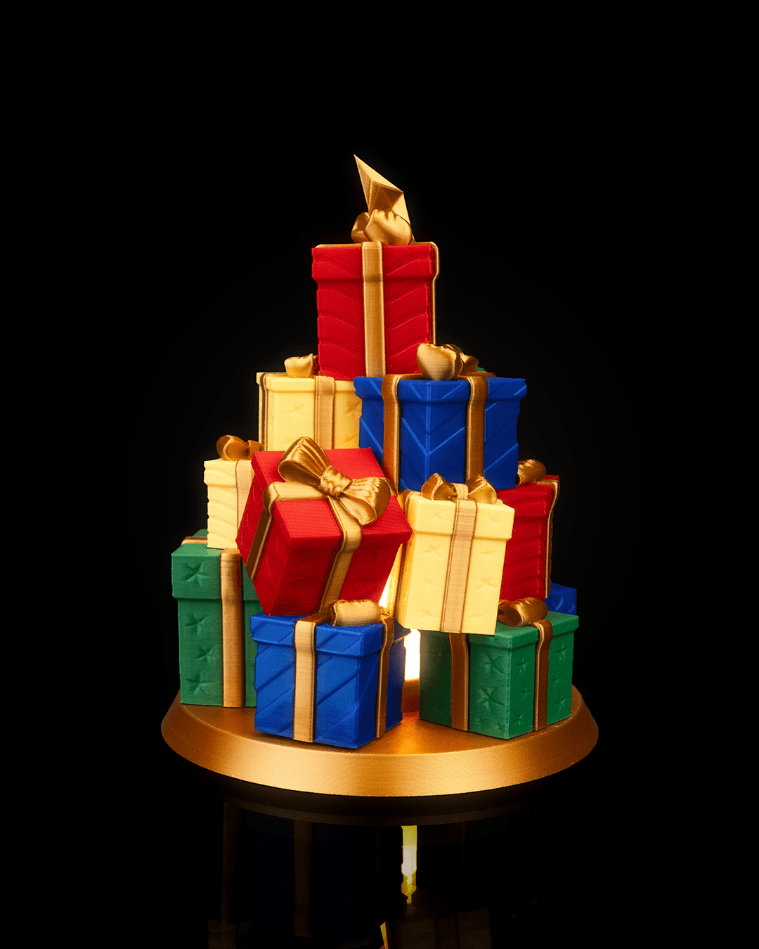 Gifted Tree – 3D Printed Christmas LED Lamp - Image 4