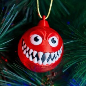 Gore-nament – 3D Printed Monster Christmas Ornament