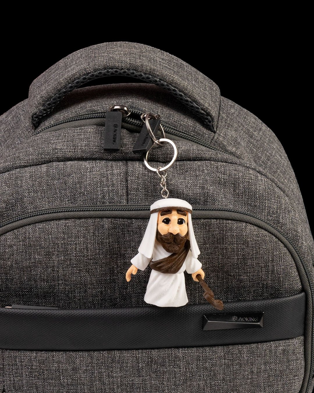 Joseph Keychain – 3D Printed Nativity Keychain Figure - Image 5
