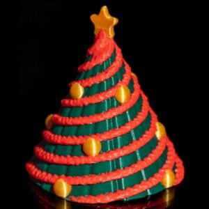 Jumping Christmas Tree Fidget – 3D Printed Holiday Toy
