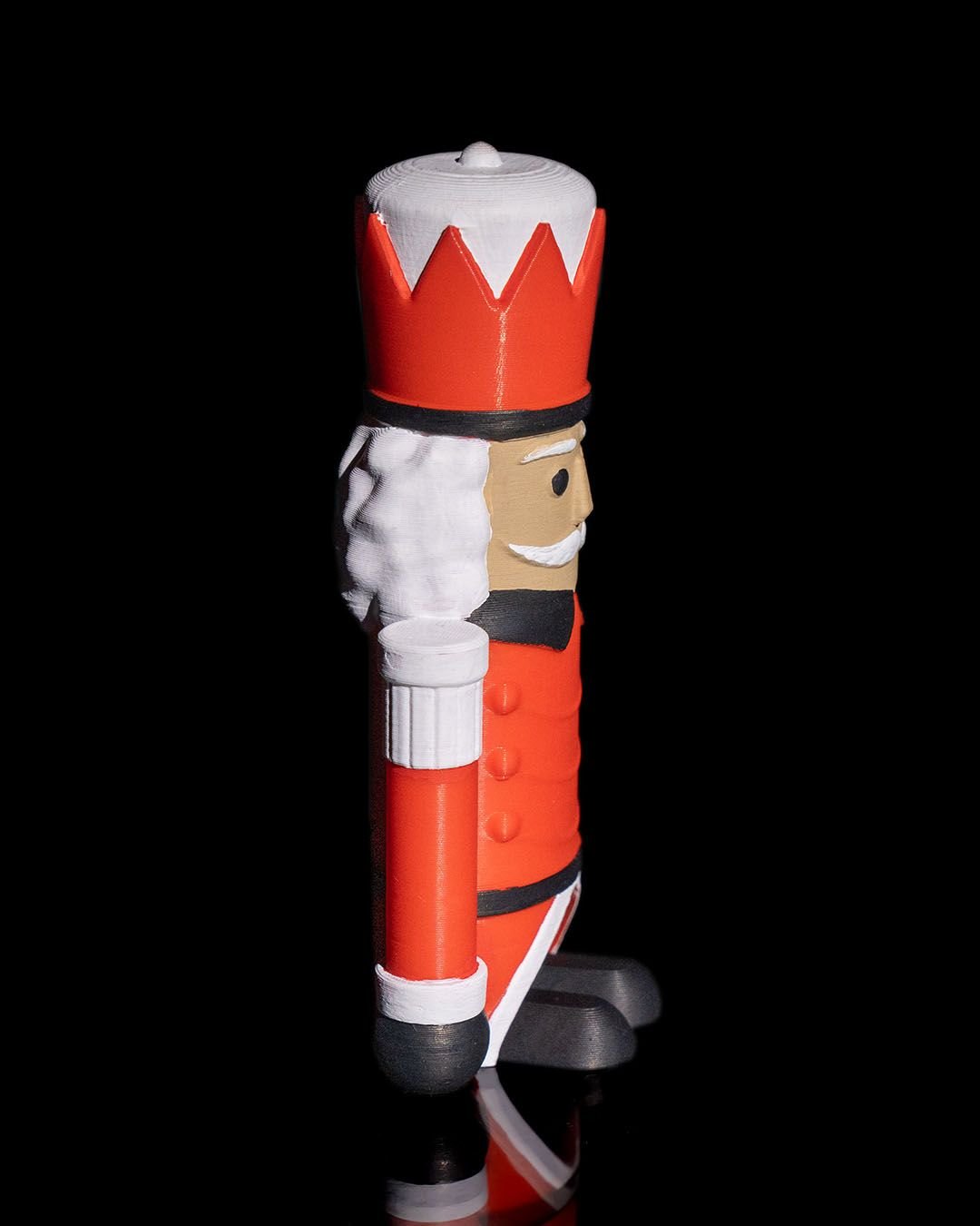 Jumping Nutcracker Fidget – 3D Printed Christmas Toy - Image 6