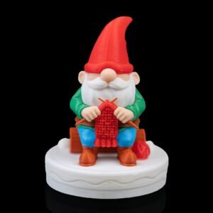 Knitmas Gnome – 3D Printed Christmas Figurine