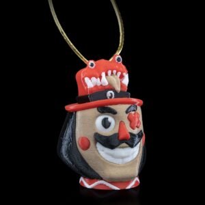 Mimicracker Ornament – 3D Printed Creepy Nutcracker Christmas Decoration