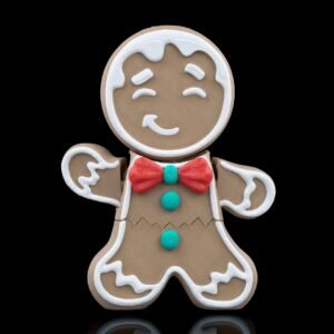 Mr Crumbles Ornament – 3D Printed Gingerbread Man Christmas Decoration