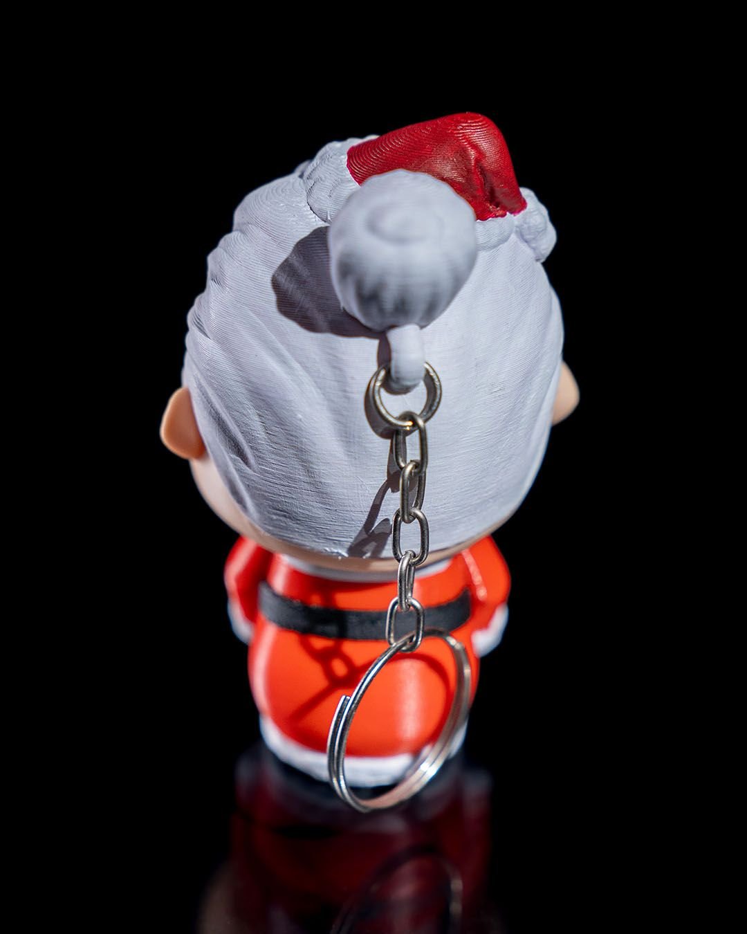 Mrs. San E.T. Claus Ornament – 3D Printed Christmas Alien Figure - Image 5