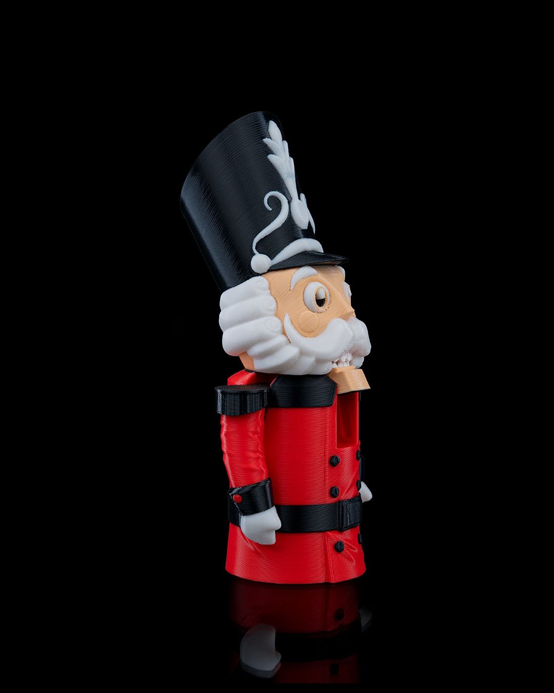 Newt the Nutcracker Ornament – 3D Printed Christmas Tree Decoration - Image 3
