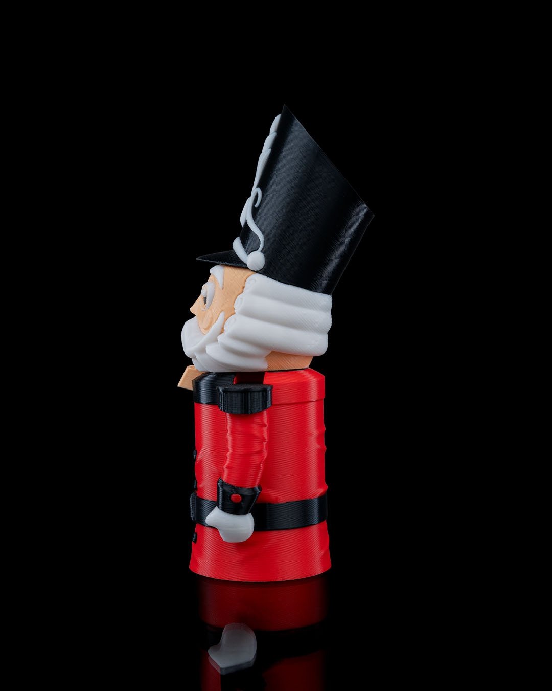 Newt the Nutcracker Ornament – 3D Printed Christmas Tree Decoration - Image 5
