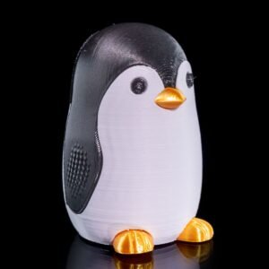 Penguin Trinket Box – 3D Printed Holiday Storage Container