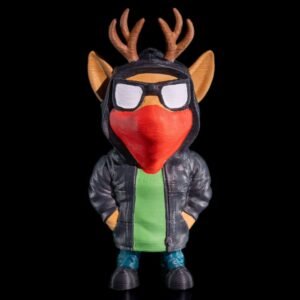 Santa Crew: Ruthless Rudolph – 3D Printed Reindeer Figurine