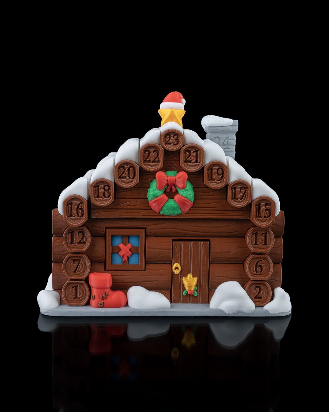 Santa’s Cabin Countdown – 3D Printed Christmas Advent Build - Image 2