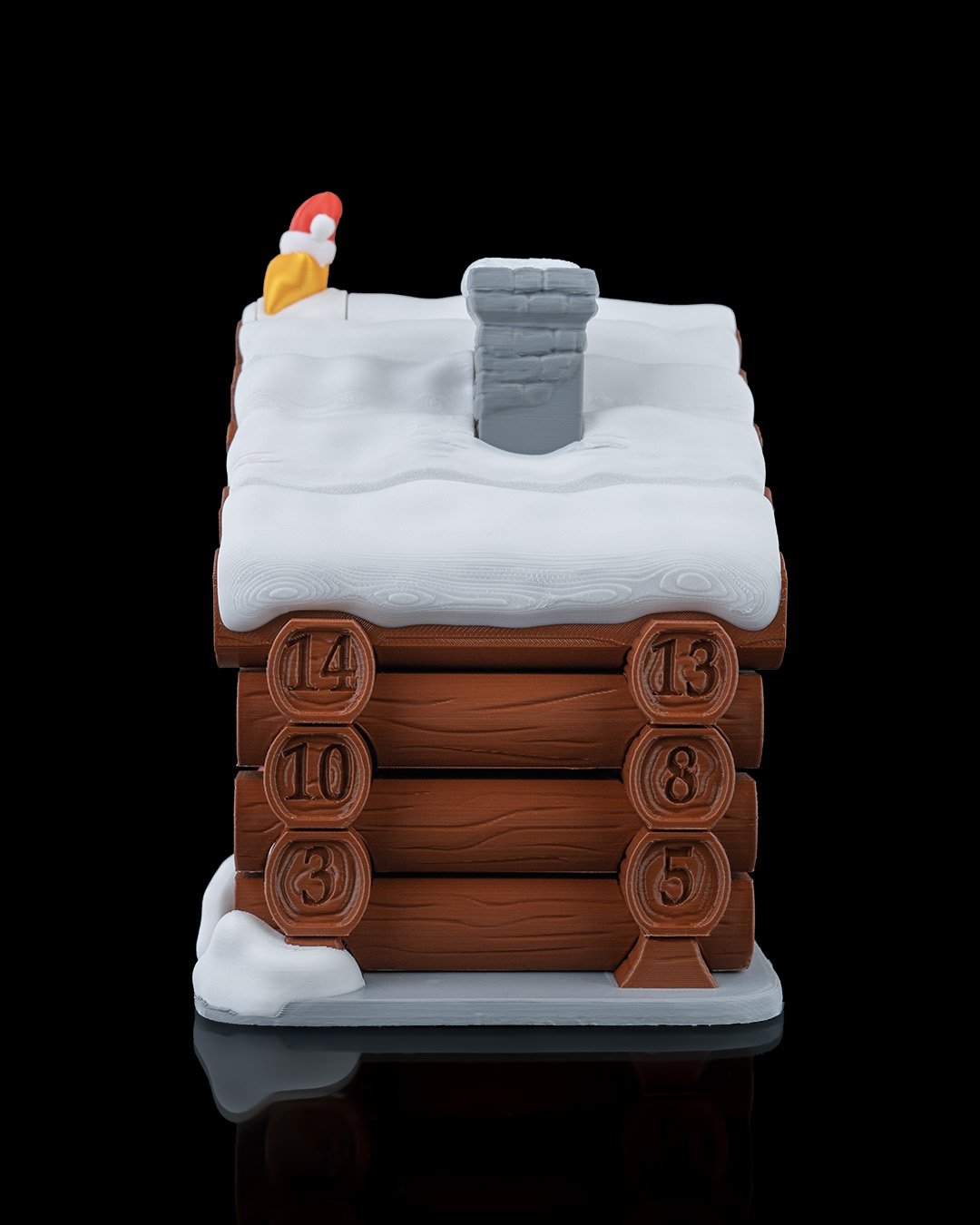 Santa’s Cabin Countdown – 3D Printed Christmas Advent Build - Image 4