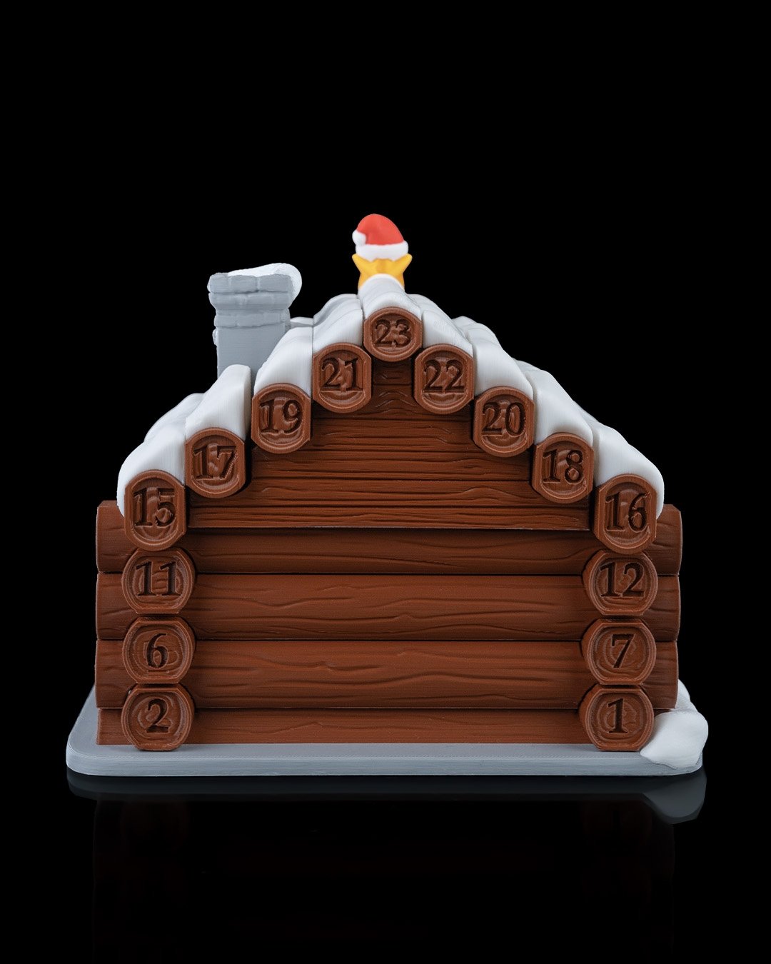 Santa’s Cabin Countdown – 3D Printed Christmas Advent Build - Image 6