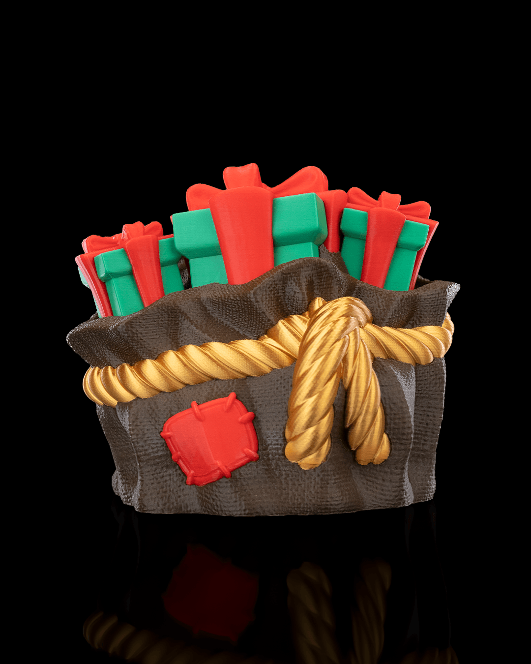 Sneaky Snatcher Shadow Lamp – Holiday Gift Bag Silhouette Light (11.5 cm) - Image 2