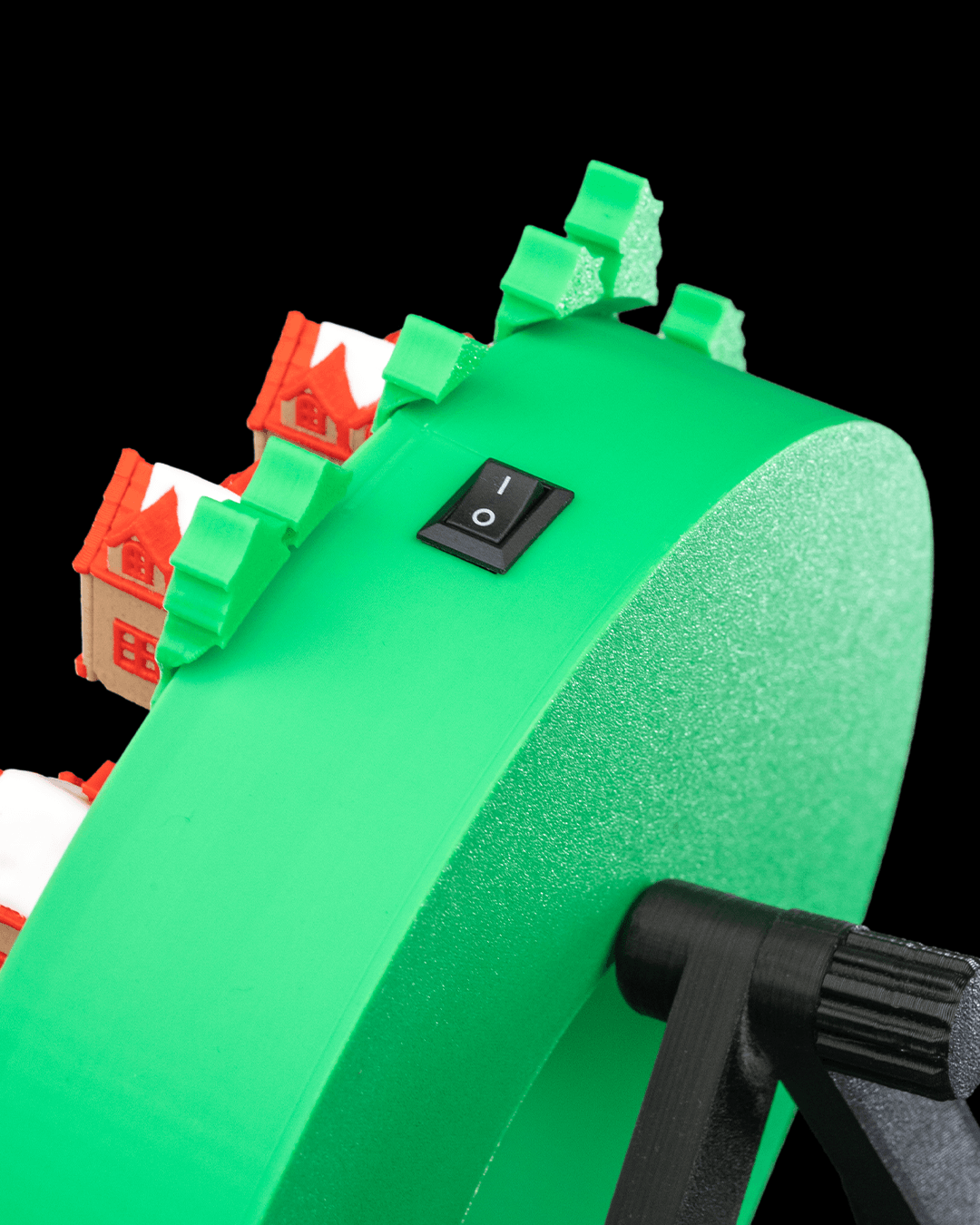 Twinkle Town Wreath Christmas Countdown – 22cm Light-Up Holiday Advent Display - Image 9