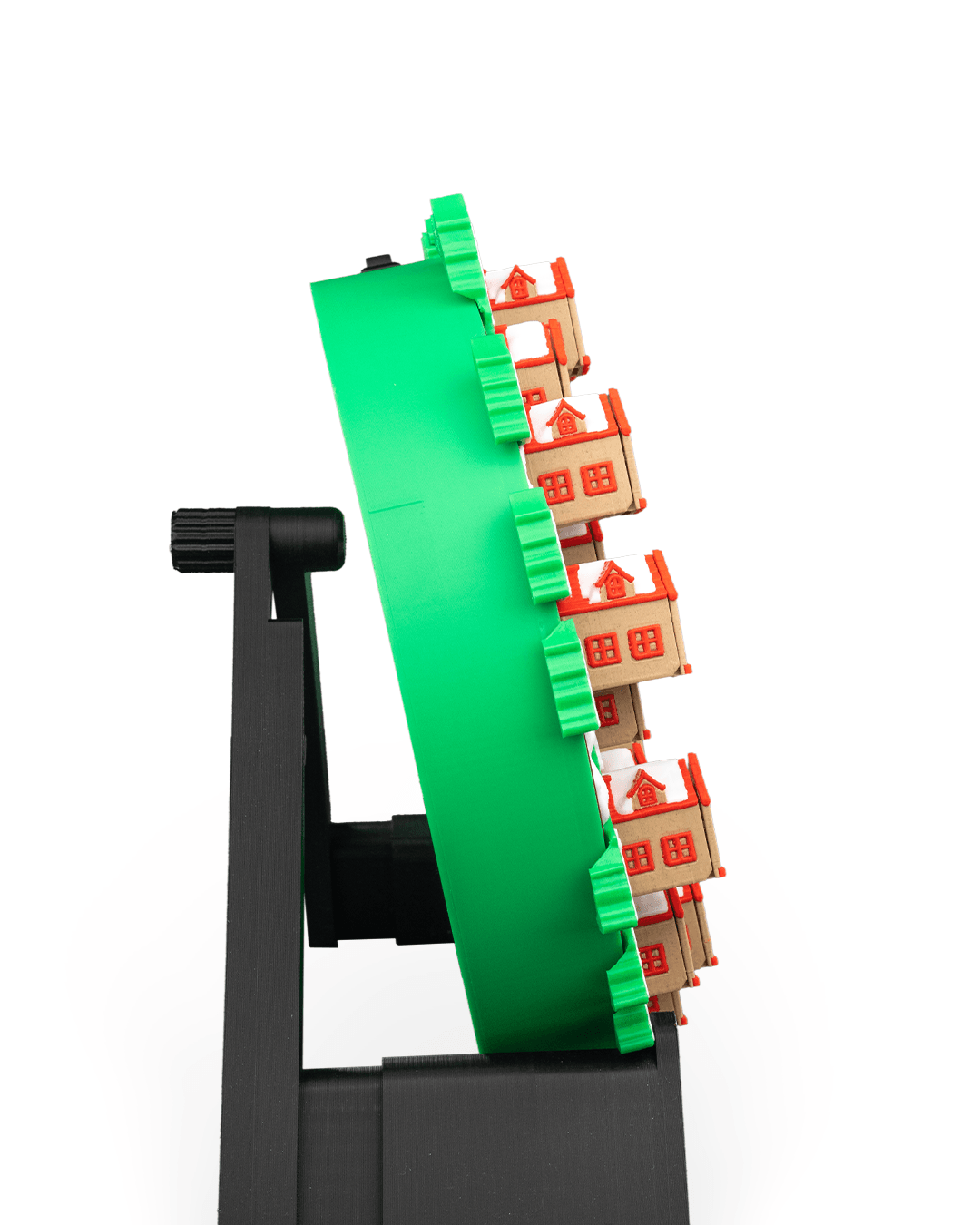 Twinkle Town Wreath Christmas Countdown – 22cm Light-Up Holiday Advent Display - Image 16