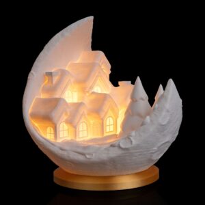 Village on the Moon Table Lamp – 14cm