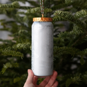 Christmas Can Ornament Topper – 3D Printed Holiday Cap for Soda, Beer, or Energy Drink Cans