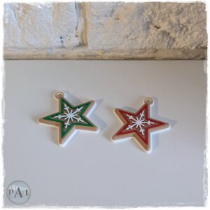 Gingerbread Star Ornament – 3D Printed Christmas Tree Decoration