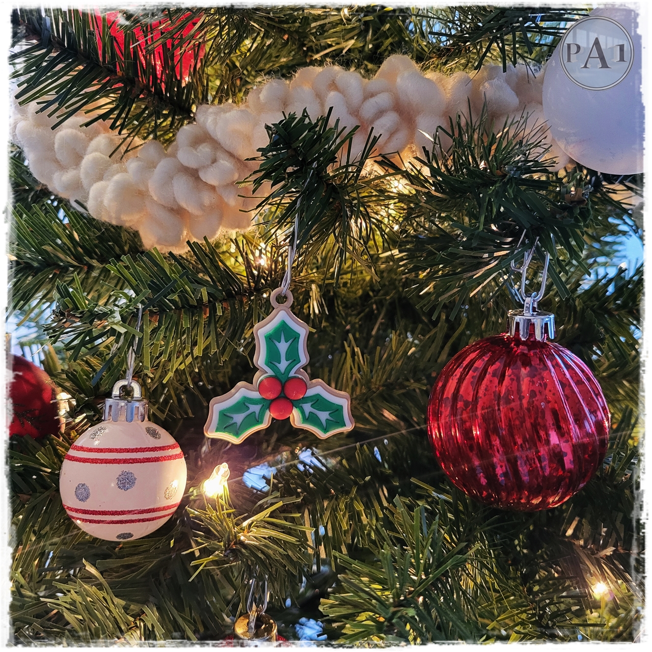Gingerbread Mistletoe Ornament — 3D Printed Holiday Decor (Single Ornament) - Image 3