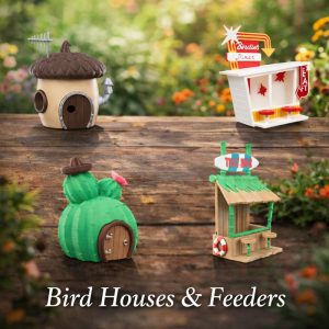 Bird Houses & Feeders