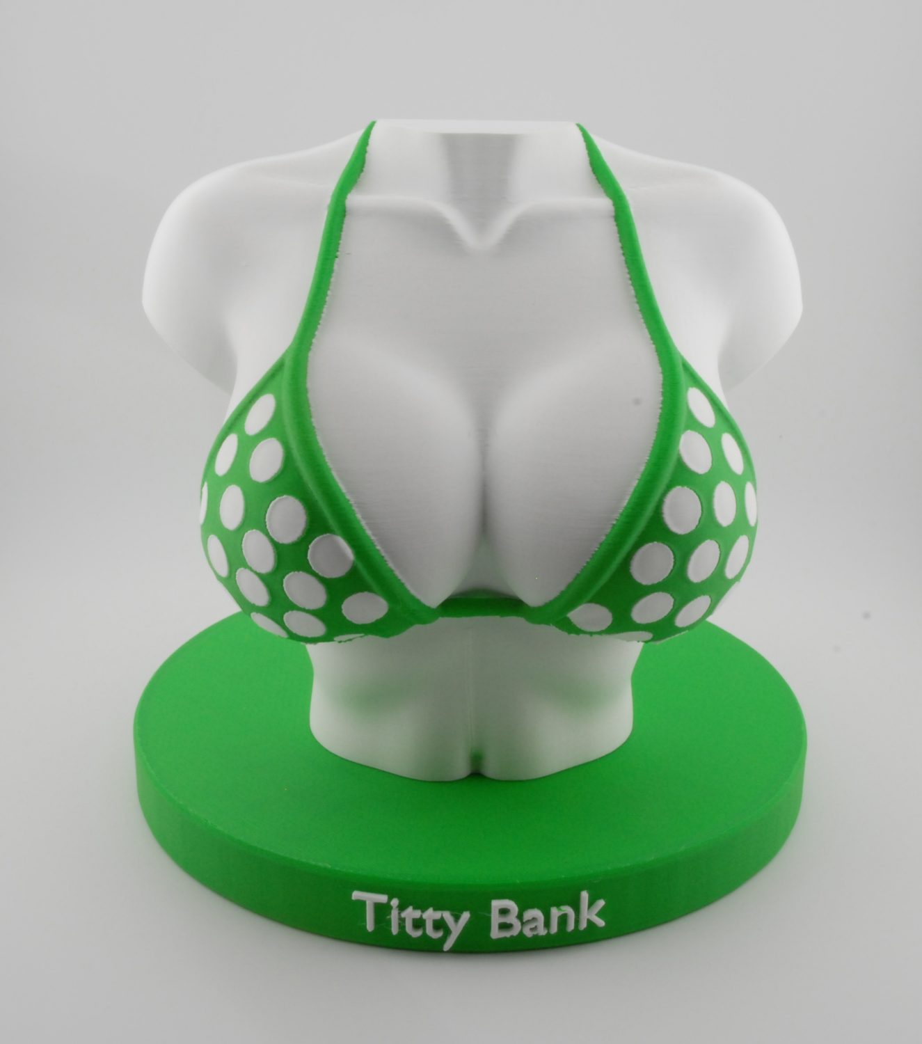 Funny Coin Bank – “Titty Bank” Novelty Piggy Bank | 7 Inch Desk & Shelf Decor - Image 2