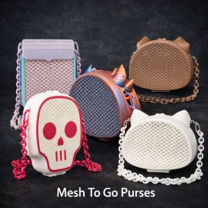 Mesh to Go Purses