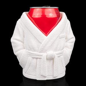 Cozy Can Bathrobe Holder 3D Printed Soda and Beer Can Cozy Gift