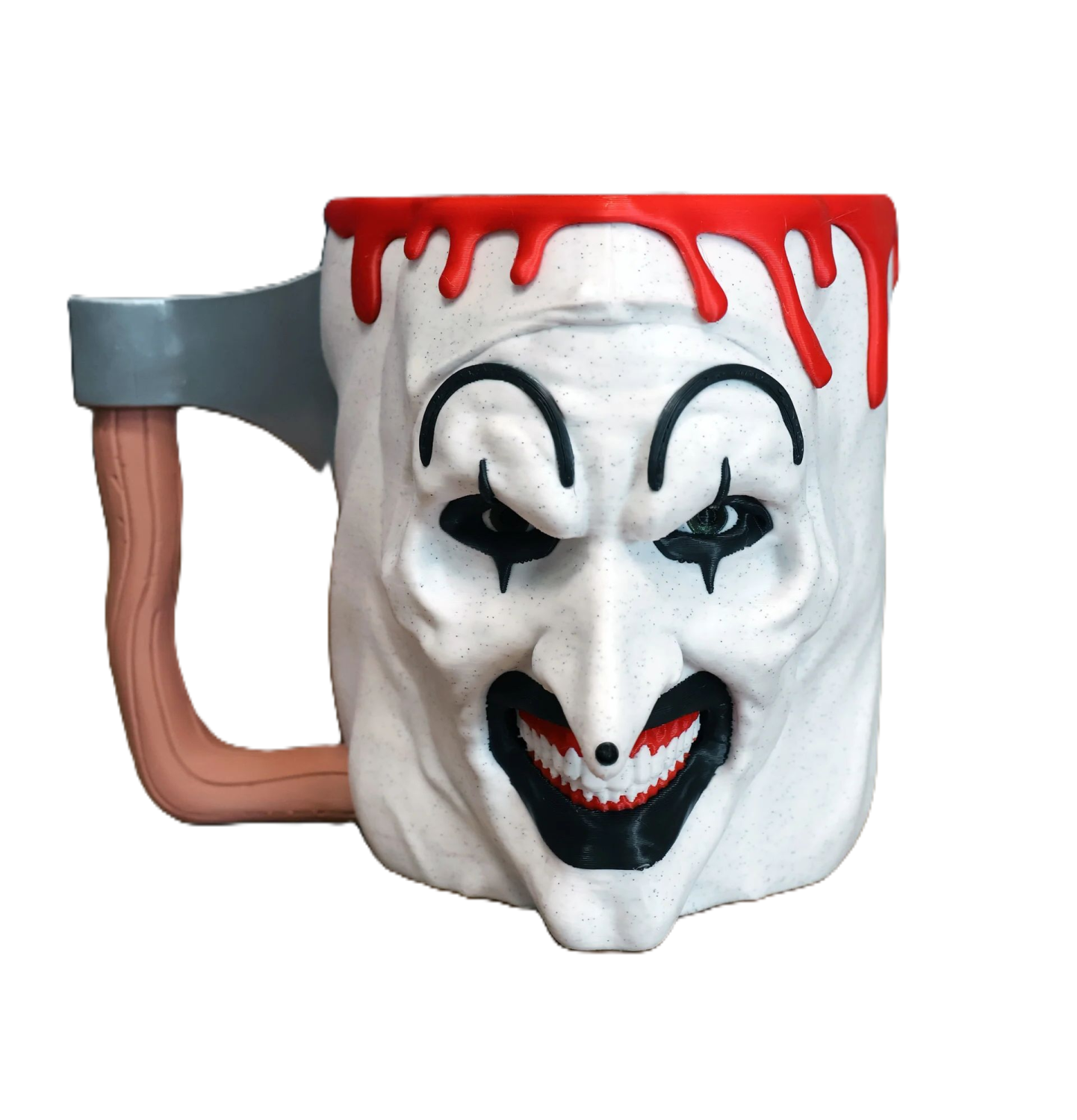 Art Inspired Horror Ice Cream Pint Holder Mug with Spoon Holders Fits 16 oz Pints Spooky Gift - Image 13
