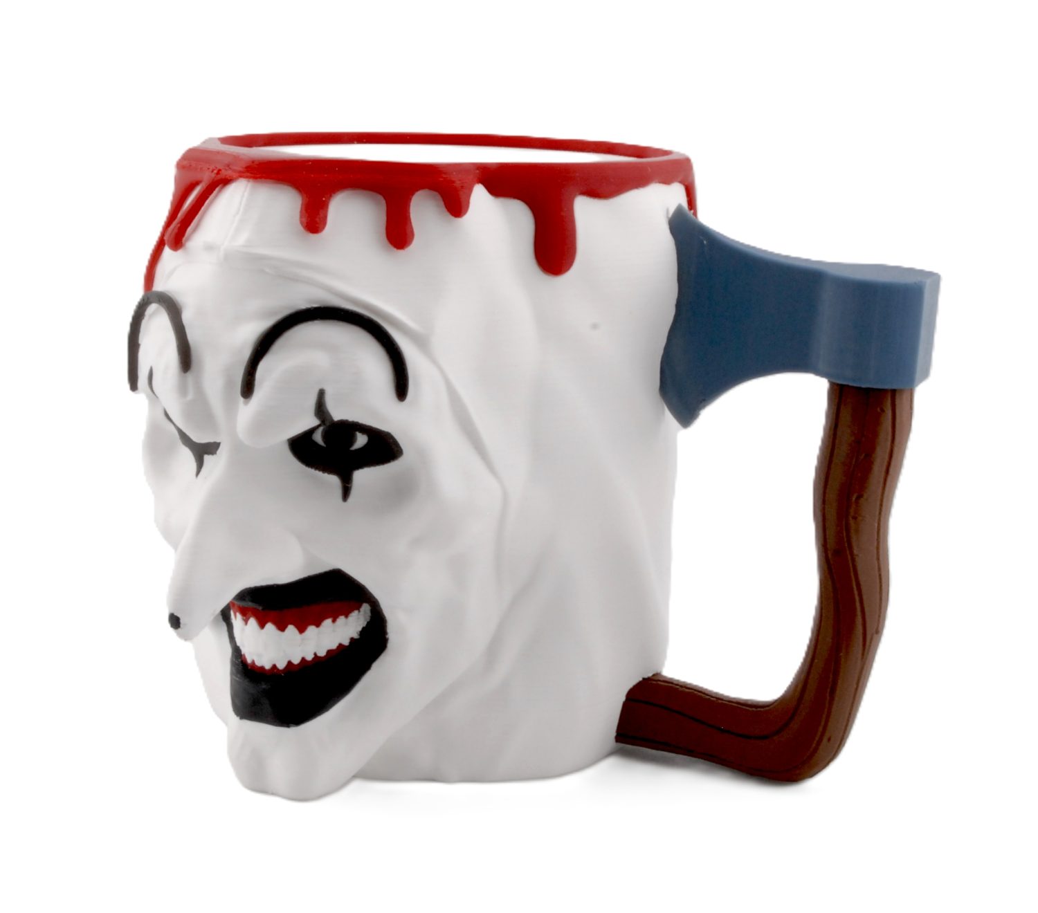Art Inspired Horror Ice Cream Pint Holder Mug with Spoon Holders Fits 16 oz Pints Spooky Gift - Image 15