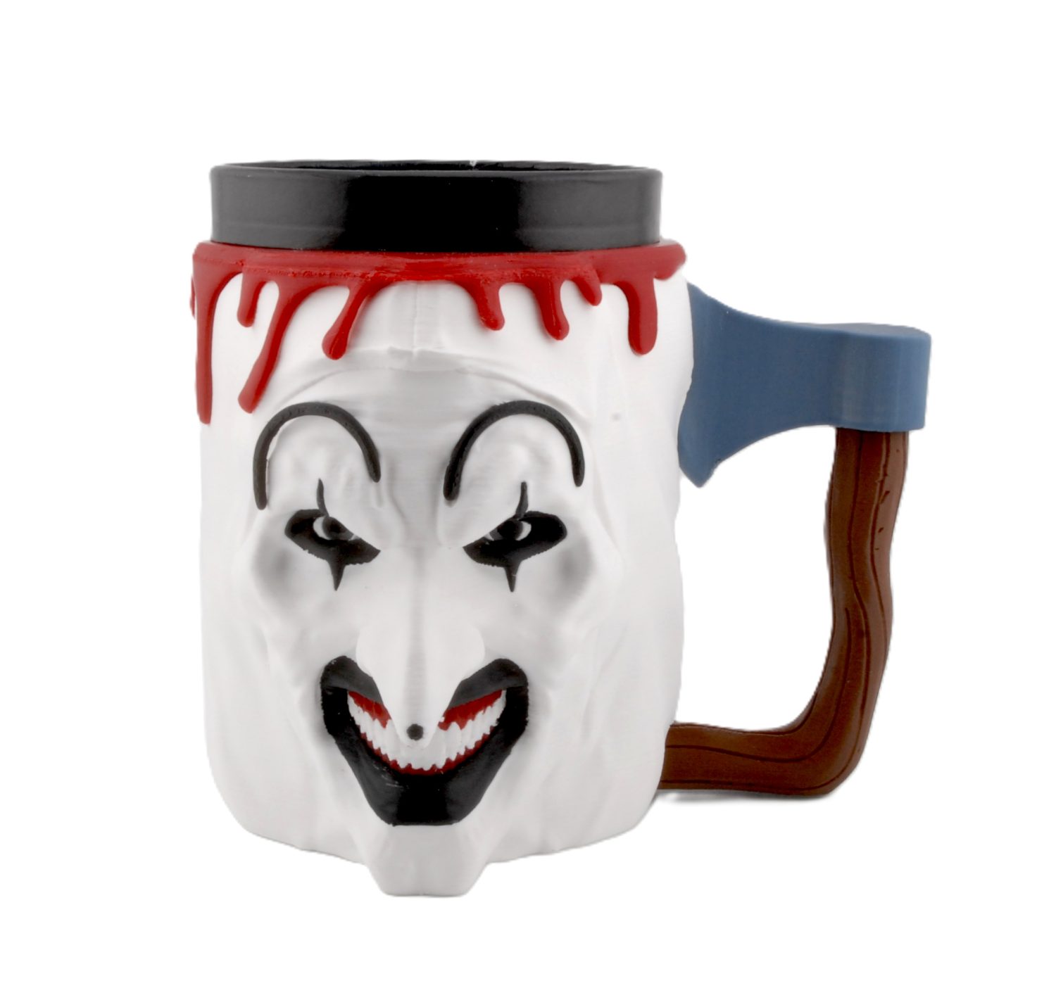 Art Inspired Horror Ice Cream Pint Holder Mug with Spoon Holders Fits 16 oz Pints Spooky Gift - Image 19