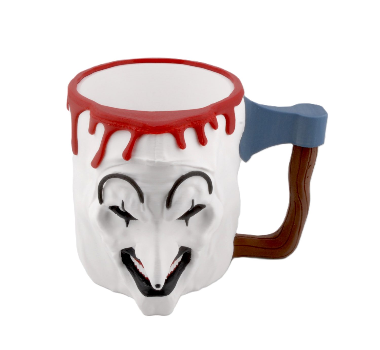 Art Inspired Horror Ice Cream Pint Holder Mug with Spoon Holders Fits 16 oz Pints Spooky Gift - Image 24