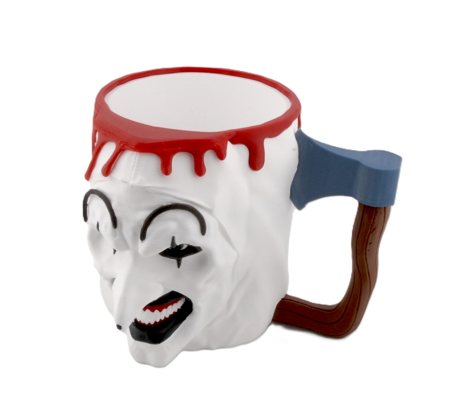 Art Inspired Horror Ice Cream Pint Holder Mug with Spoon Holders Fits 16 oz Pints Spooky Gift - Image 25