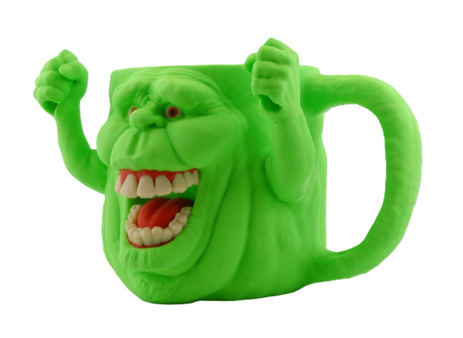 Slimer Ice Cream Pint Holder with Spoon Holder | 3D Printed Ice Cream Cozy | Fits Standard 16 oz Ice Cream Pints | Handmade by Fusion Layer 3D - Image 9